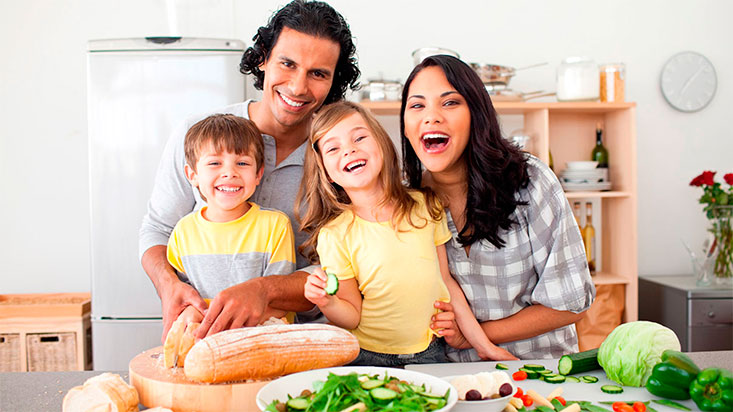 Felices las familias...