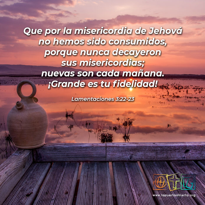 Lamentaciones3 22 23