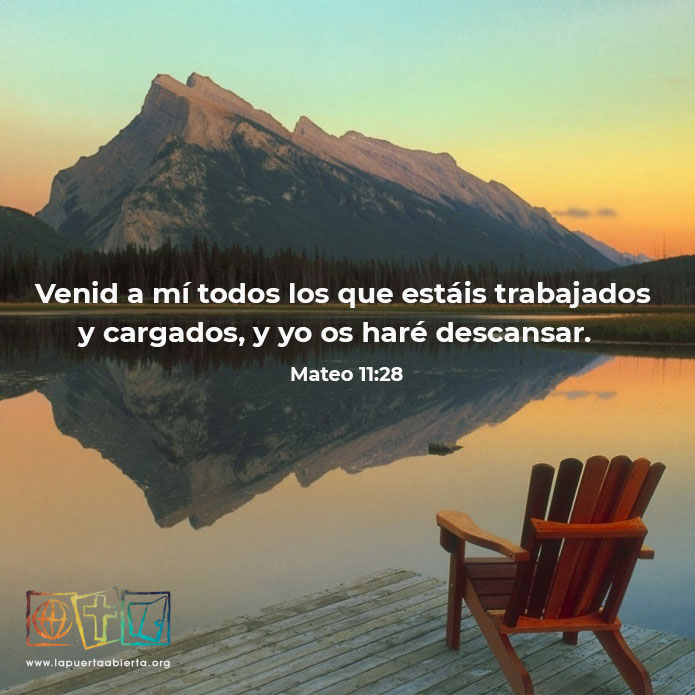 Mateo11 28