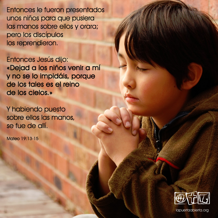Mateo19 13 15