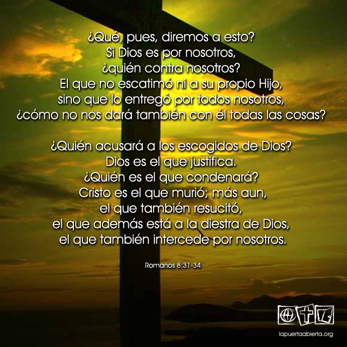 Romanos8 31 34